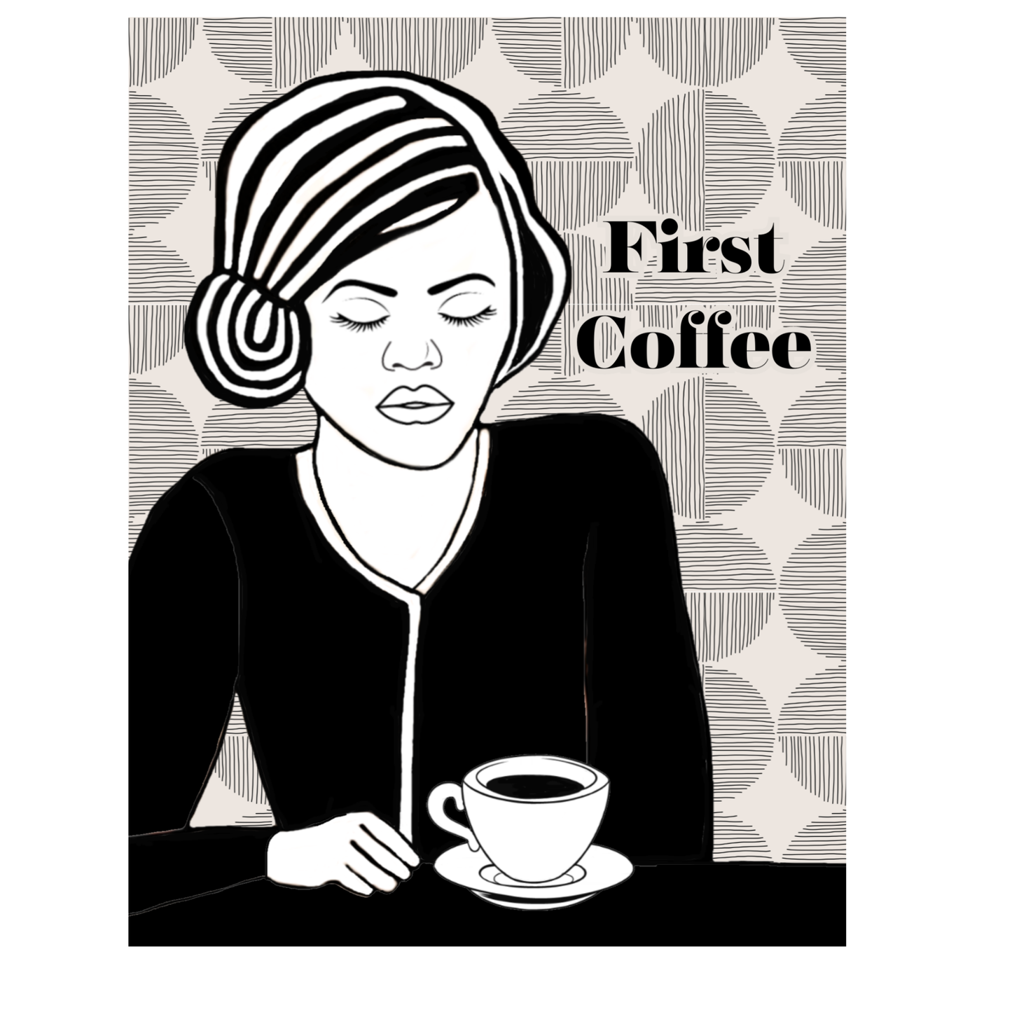 Wall Art: First Coffee #2