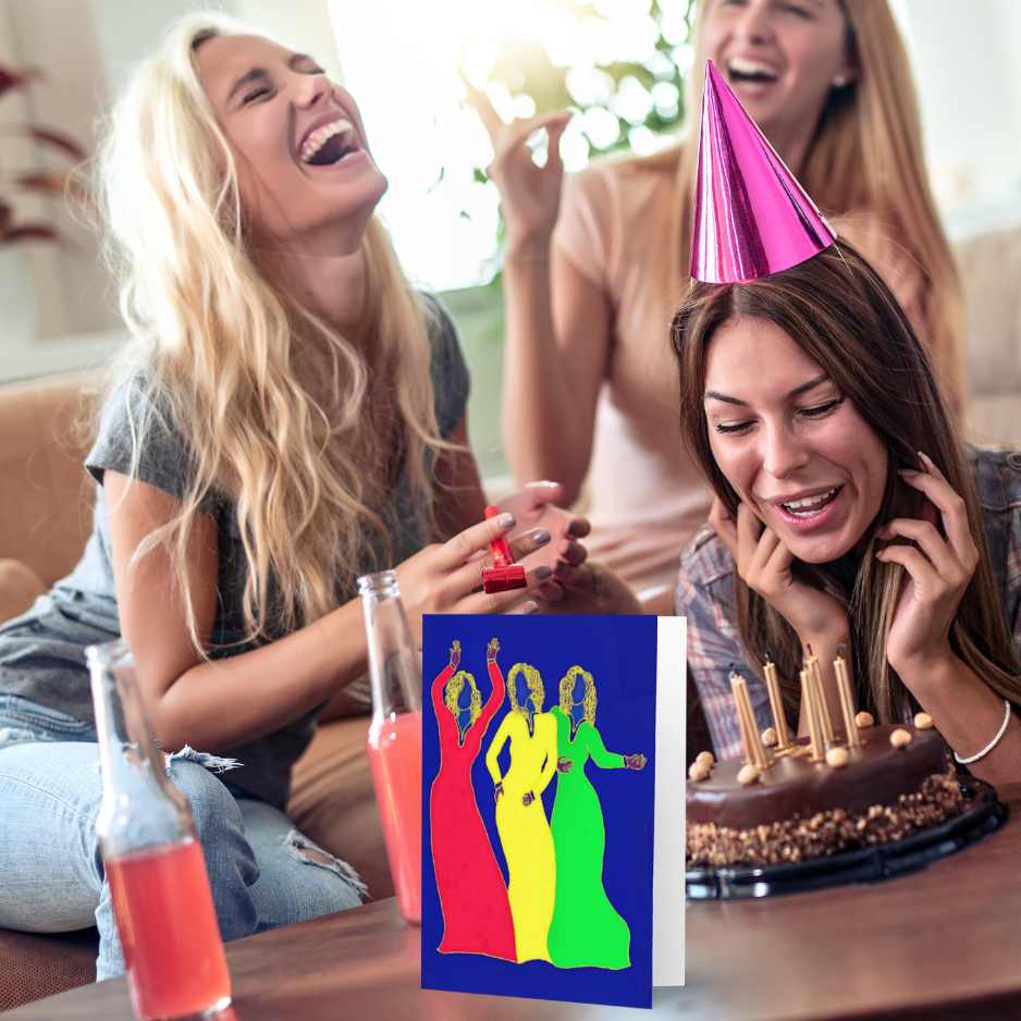 Card Title: Let's Celebrate