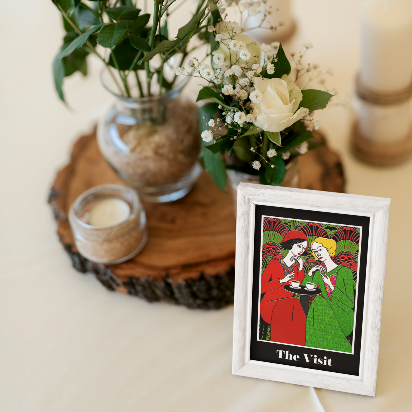 Card Title: The Visit
