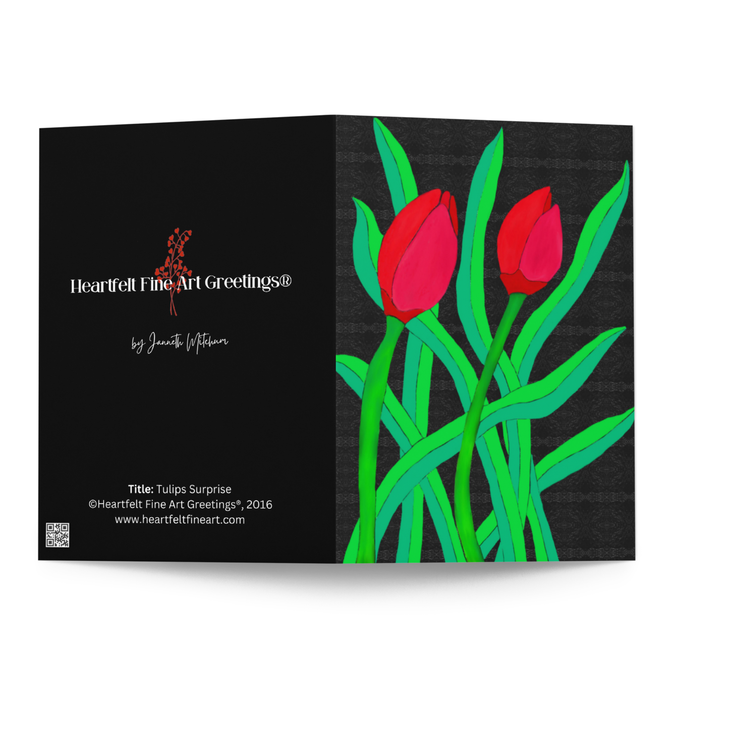 Card Title: Tulips Surprise