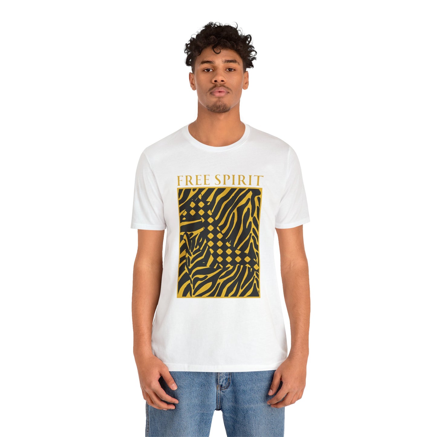Zebra & Giraffe Fusion T-shirt: Sample
