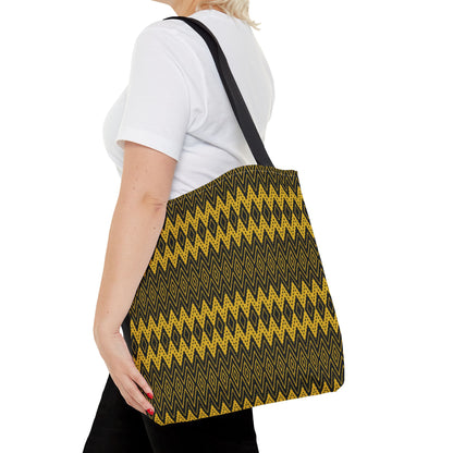 Zebra & Giraffe Blend Tote Bag
