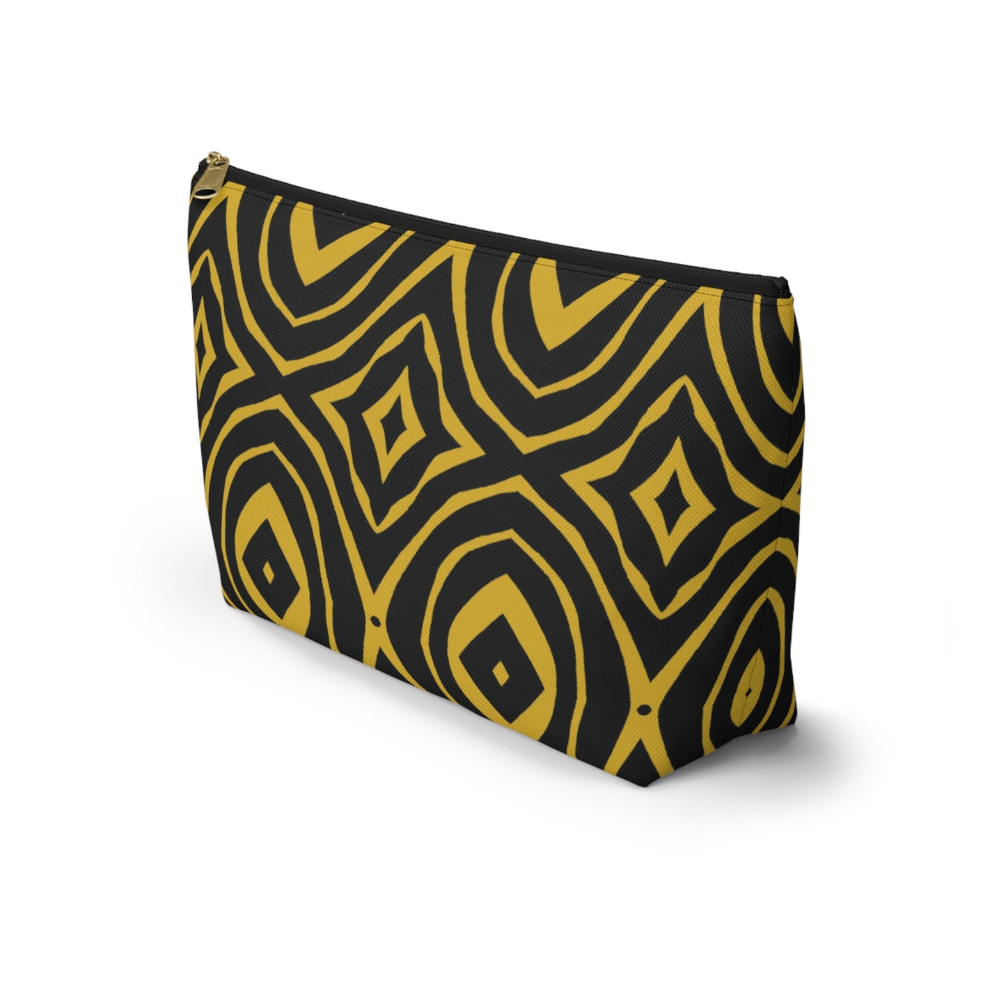 Regal Giraffe Motif T-Bottom Pouch