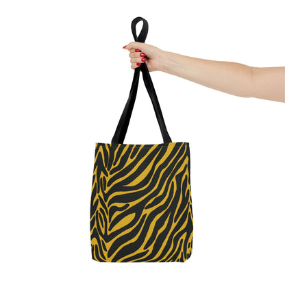 Zebra Inspired Tote Bag