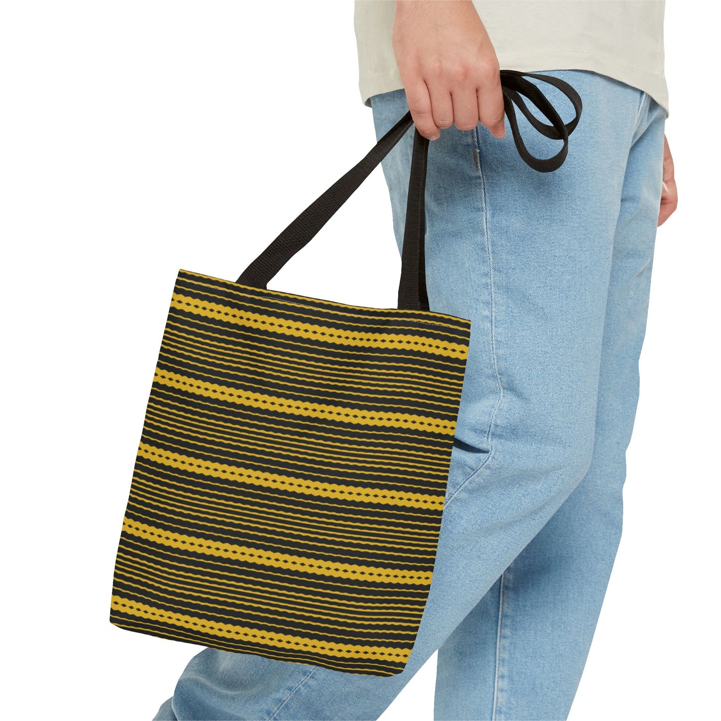 Zebra Stripes Design Tote Bag
