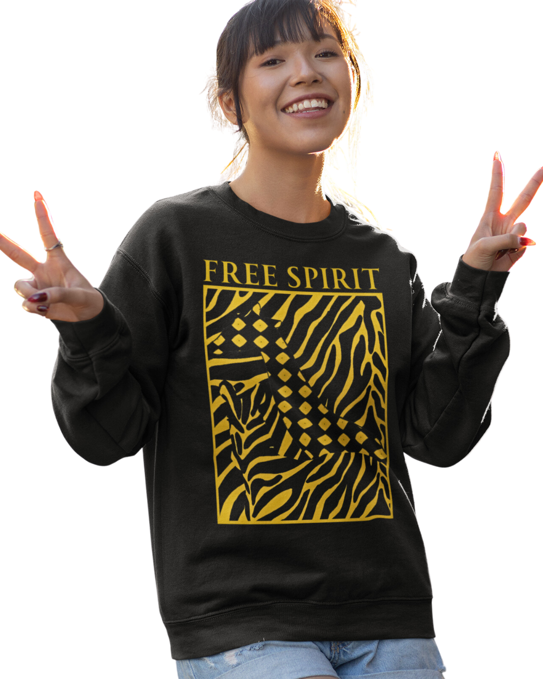 Zebra & Giraffe Fusion Sweatshirts