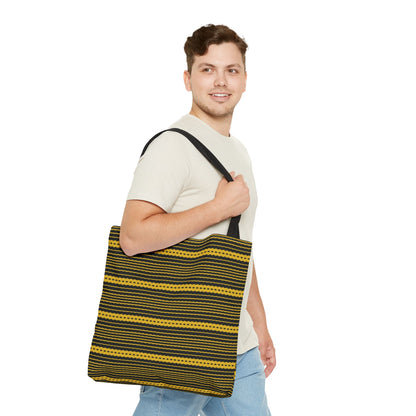 Zebra Stripes Design Tote Bag