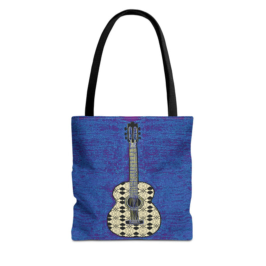Butterfly Guitar Tote Bag