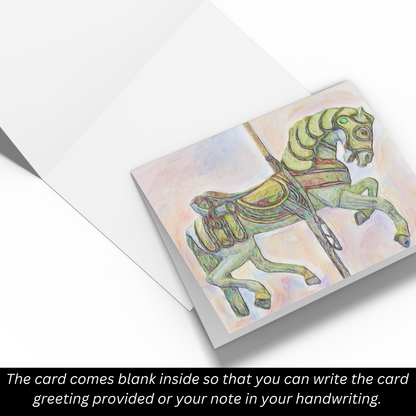 Enchanted Horse Greeting Card