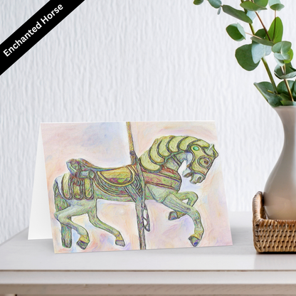 Enchanted Horse Greeting Card