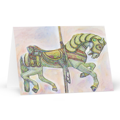 Enchanted Horse Greeting Card