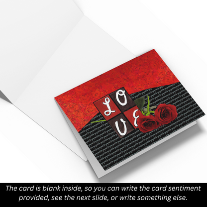 For the Love of You Greeting Card
