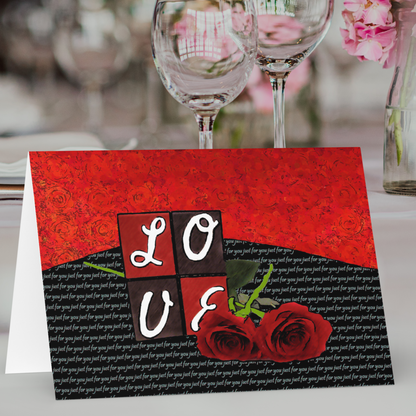 For the Love of You Greeting Card