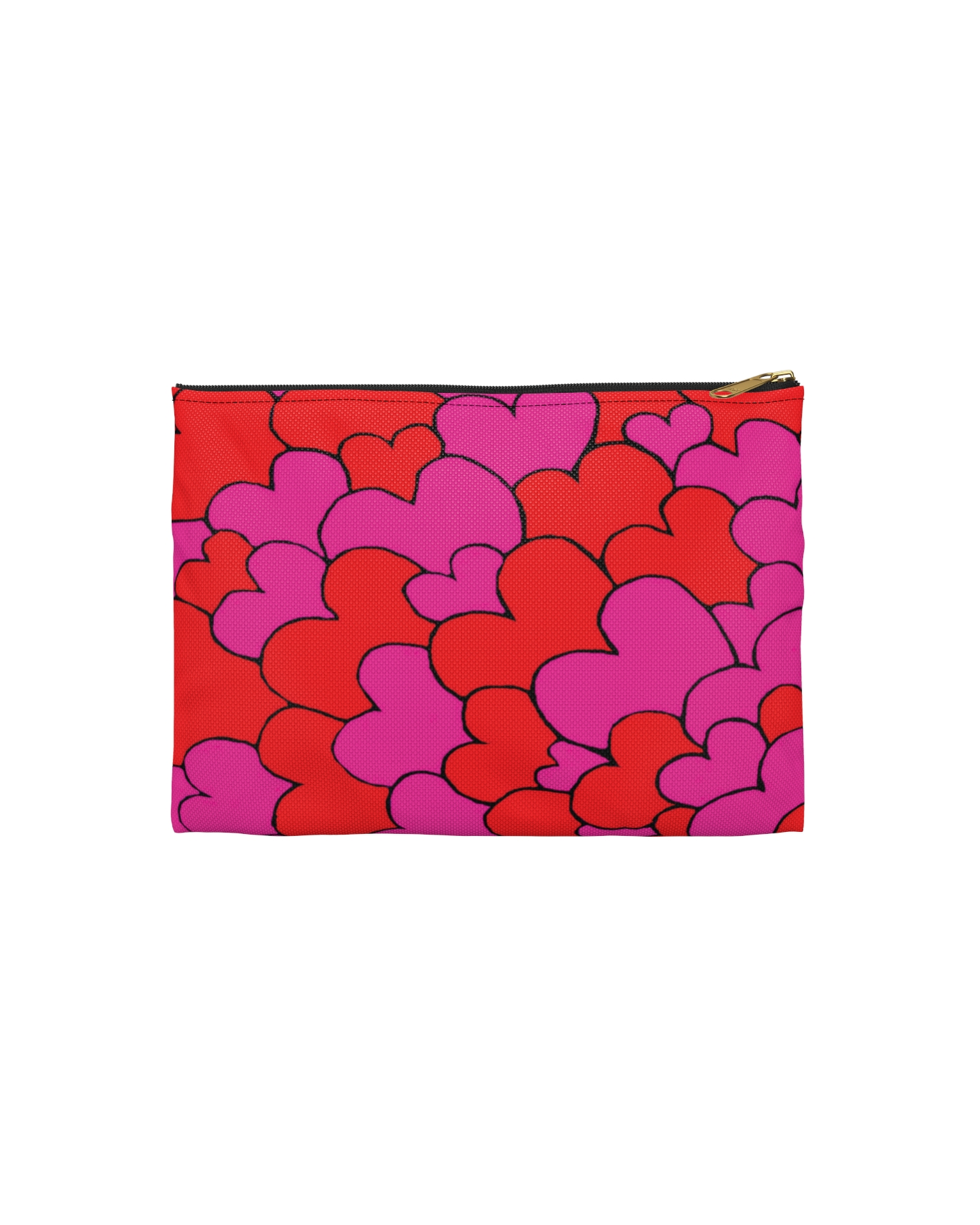 Hearts Flat Pouch