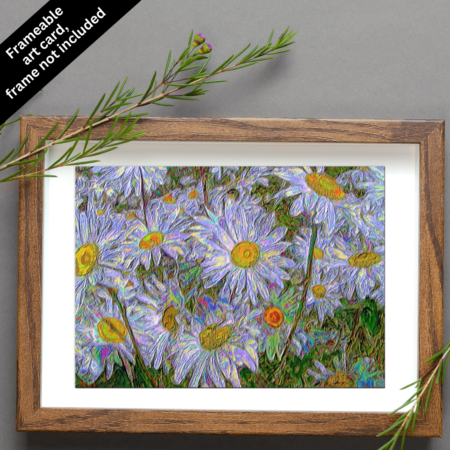 Hello Daisy Greeting Card