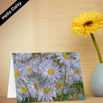Hello Daisy Greeting Card