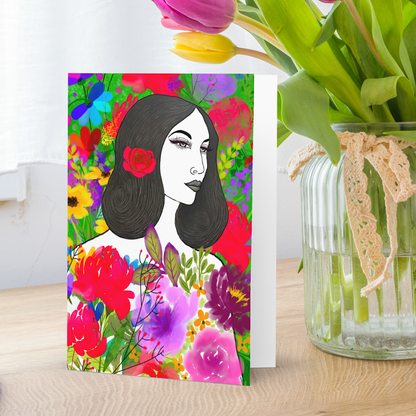 In My Garden Greeting Card