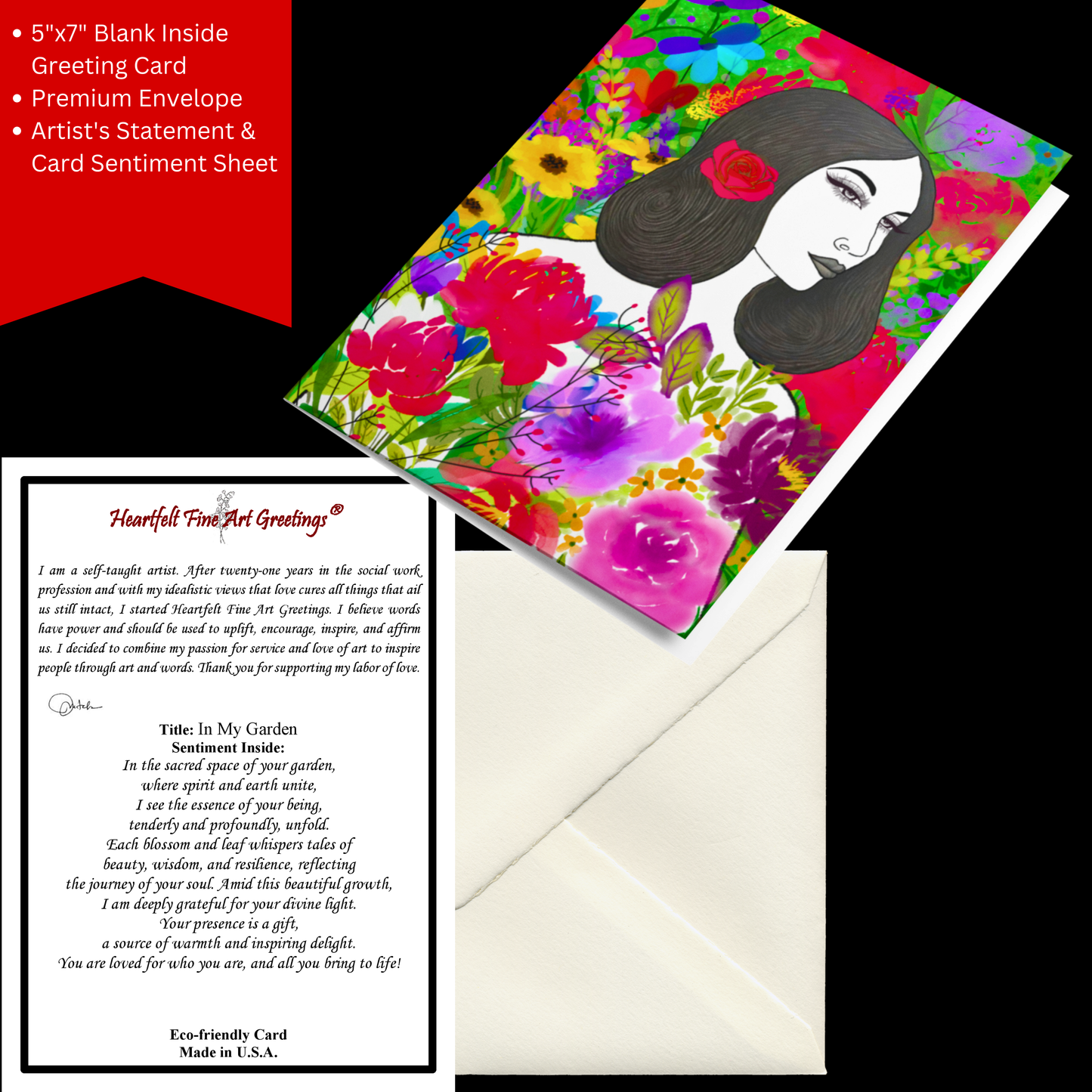 Card Title: In My Garden