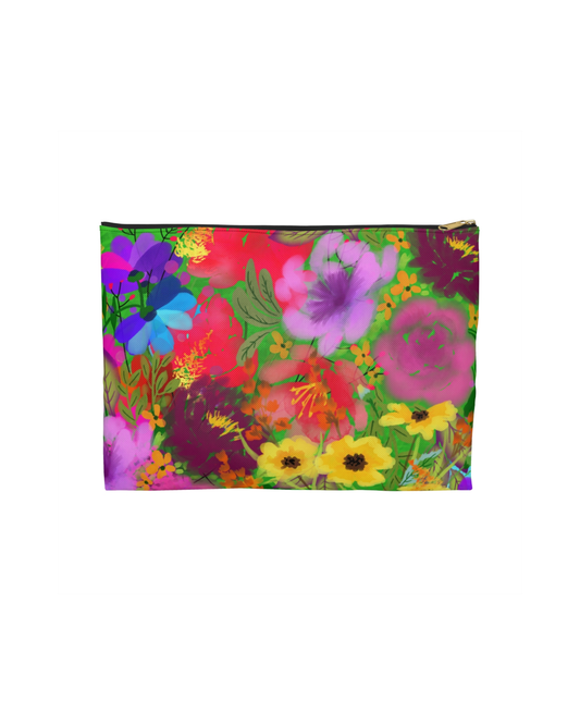 In My Garden Flat Pouch