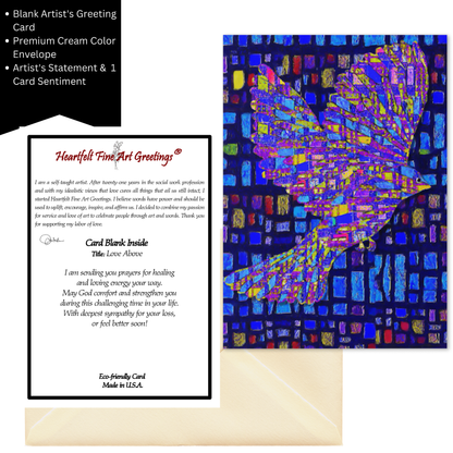 Love Above Greeting Card