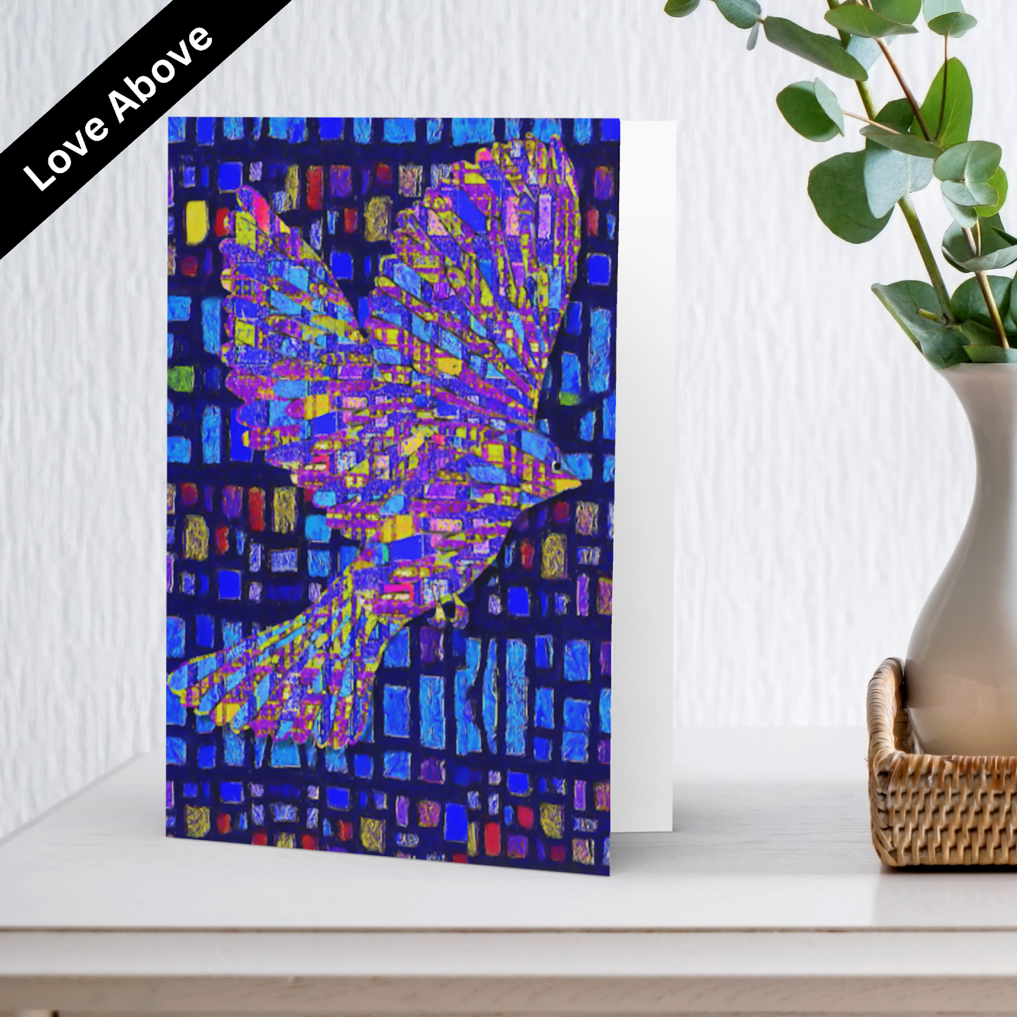 Love Above Greeting Card