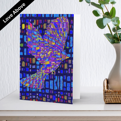 Love Above Greeting Card