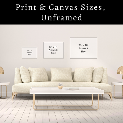 Wall Art: Charcoal Road