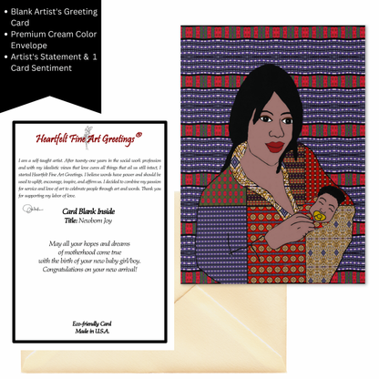 Newborn Joy Greeting Card