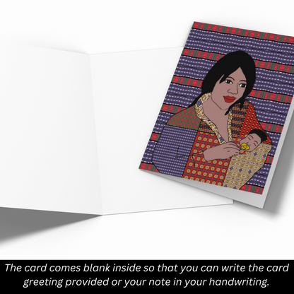 Newborn Joy Greeting Card