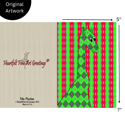 Playtime Greeting Card