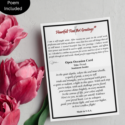 Proud Greeting Card