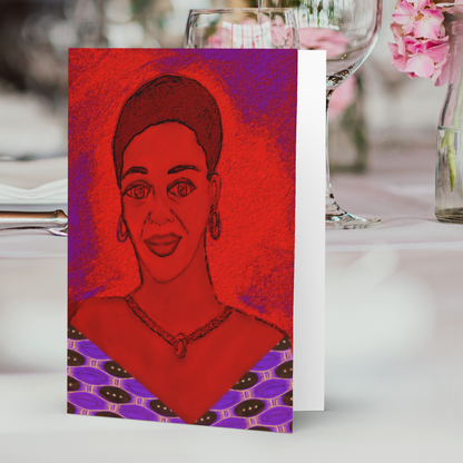 Queen Mother Greeting Card