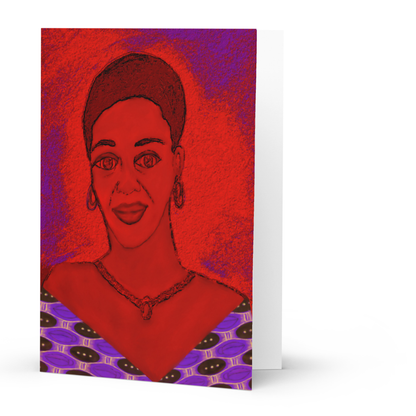 Queen Mother Greeting Card