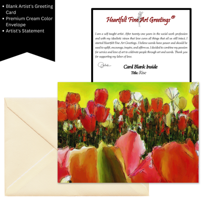 Rise Greeting Card