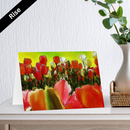 Rise Greeting Card