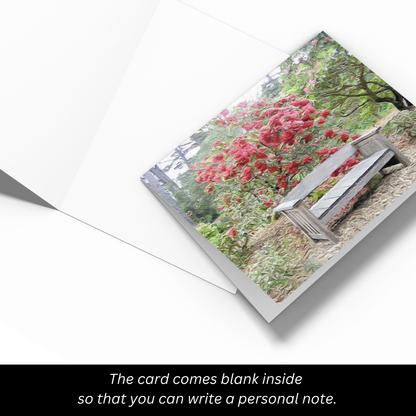 Sit With Me Greeting Card