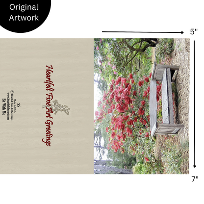 Sit With Me Greeting Card