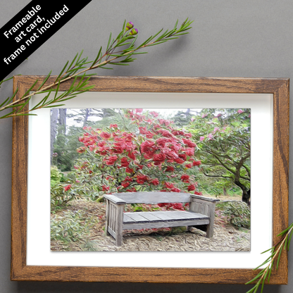 Sit With Me Greeting Card