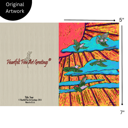 Soar Greeting Card