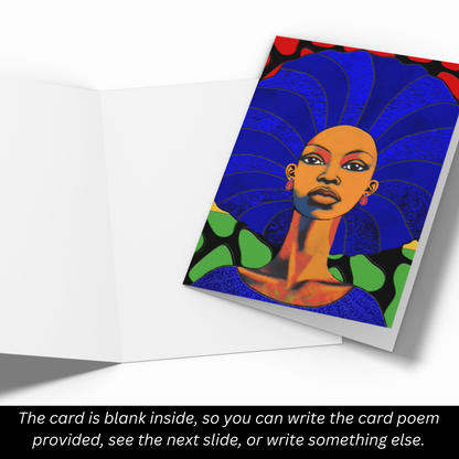 Soul Sista Greeting Card
