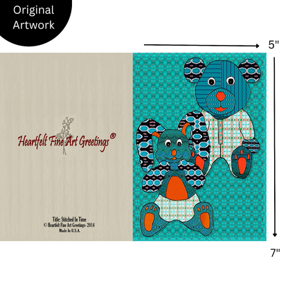 Stitch In Time Greeting Card