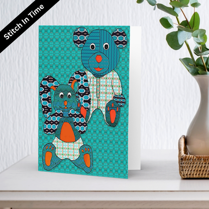 Stitch In Time Greeting Card