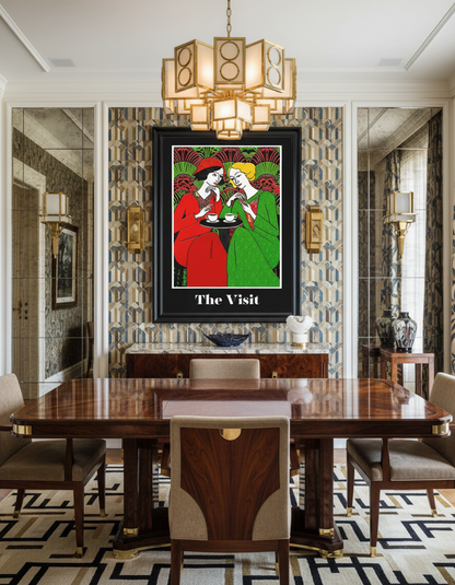 Wall Art: The Visit