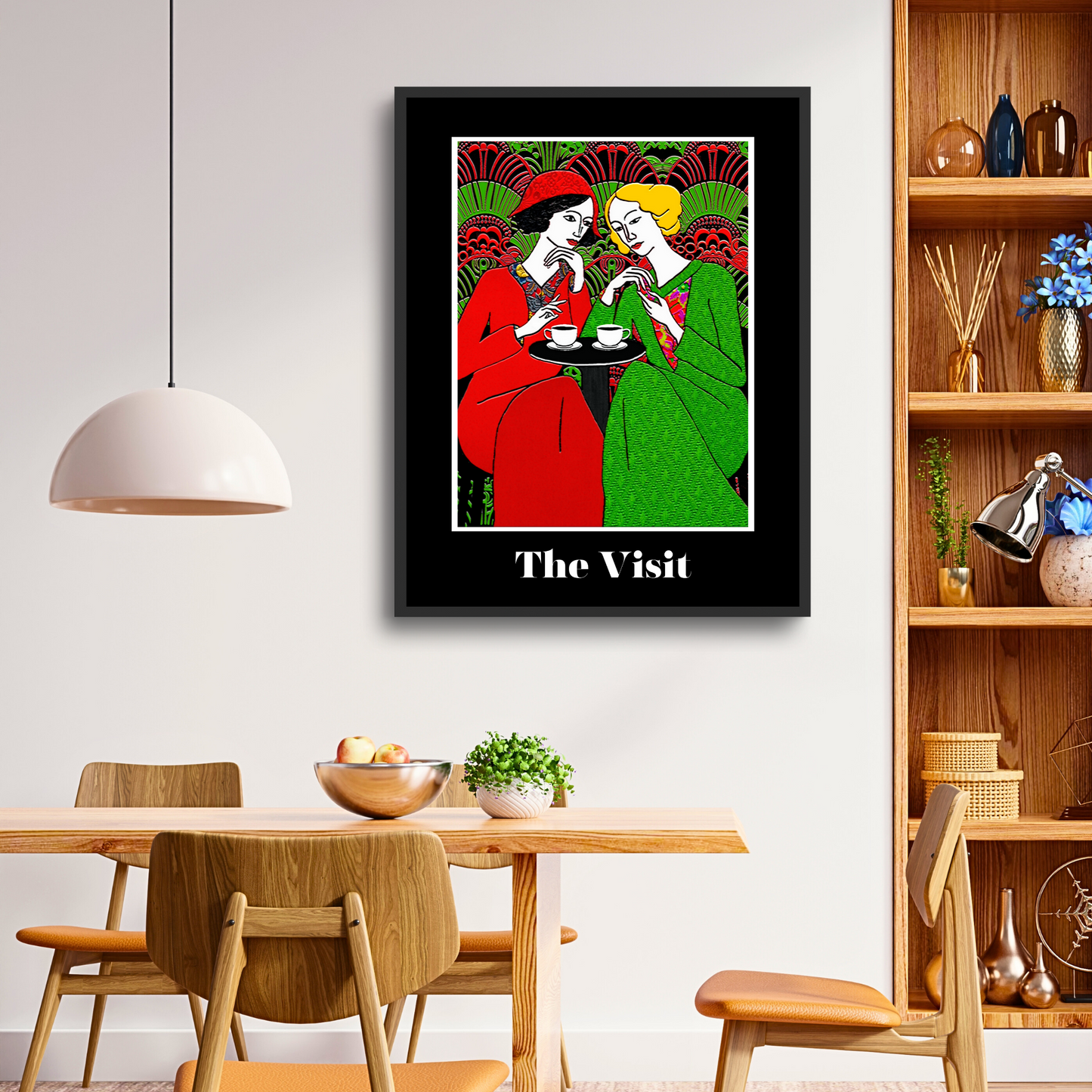 Wall Art: The Visit