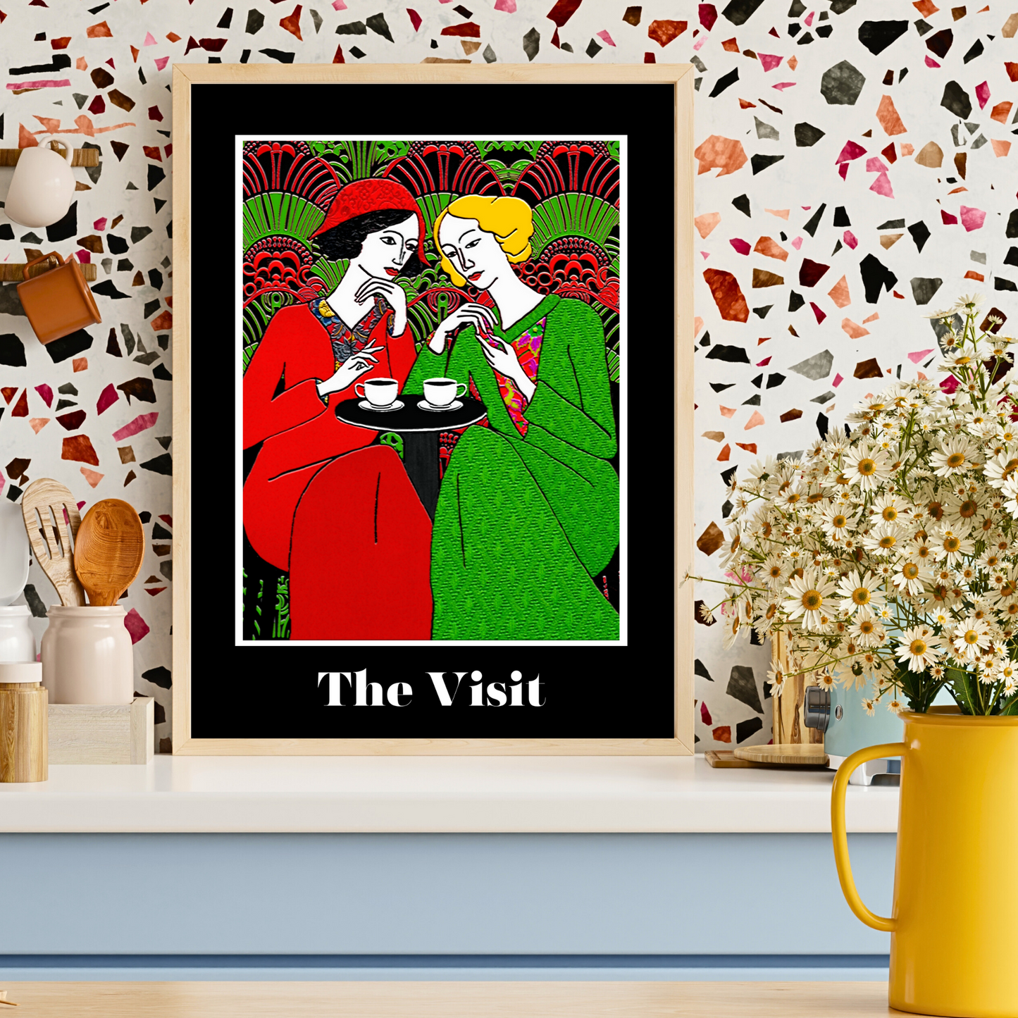 Wall Art: The Visit