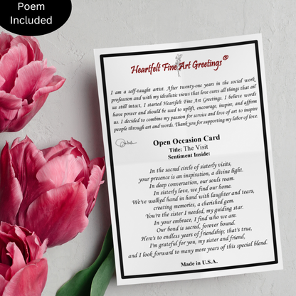 The Visit Greeting Card