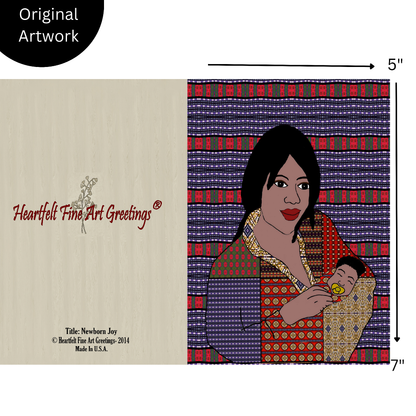 Newborn Joy Greeting Card