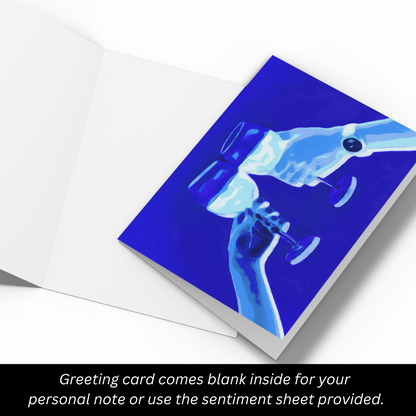 To Us Greeting Card