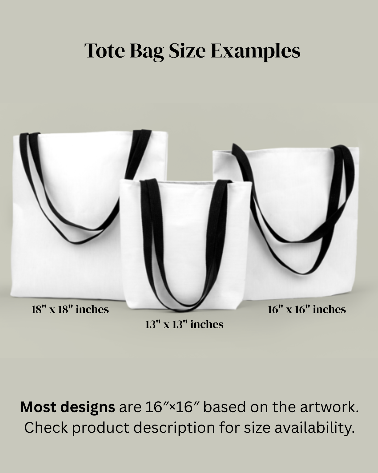 Tote Bag: Regal Giraffe Motif