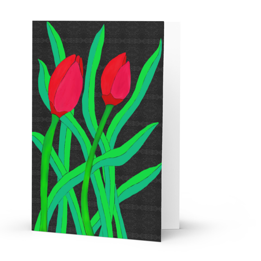 Card Title: Tulips Surprise